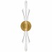 Cecily Brushed Gold Wall Sconce