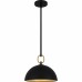 Cleo 1-Light Matte Black Pendant