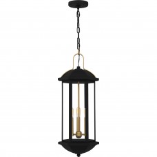 Crestfield 3-Light Matte Black Mini Pendant