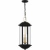 Crestfield 3-Light Matte Black Mini Pendant