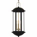 Crestfield 3-Light Matte Black Mini Pendant