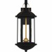 Crestfield 2-Light Matte Black Outdoor Wall Lantern