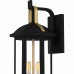 Crestfield 2-Light Matte Black Outdoor Wall Lantern