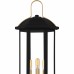 Crestfield 3-Light Matte Black Outdoor Post Lantern