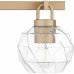Celina 3-Light Bronze Gold Bath Light