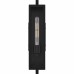Dale 1-Light Matte Black Outdoor Wall Lantern