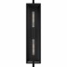Dale 2-Light Matte Black Outdoor Wall Lantern