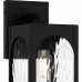 Dallington 1-Light Matte Black Outdoor Wall Lantern