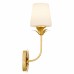 Dorothea 1-Light Gold Leaf Wall Sconce