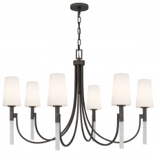 Eloura 6-Light Iron Gate Chandelier