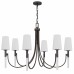 Eloura 6-Light Iron Gate Chandelier