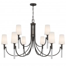 Eloura 9-Light Iron Gate Chandelier