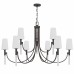 Eloura 9-Light Iron Gate Chandelier