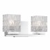 Estelle 2-Light Polished Chrome Vanity Light