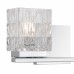 Estelle 2-Light Polished Chrome Vanity Light