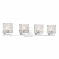 Estelle 4-Light Polished Chrome Vanity Light