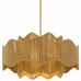Evander 4-Light Brushed Gold Pendant Light