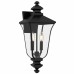 Farley 2-Light Matte Black Outdoor Wall Lantern