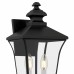 Farley 2-Light Matte Black Outdoor Wall Lantern