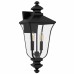 Farley 2-Light Matte Black Outdoor Wall Lantern