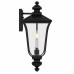 Farley 2-Light Matte Black Outdoor Wall Lantern