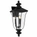 Farley 3-Light Matte Black Outdoor Wall Lantern