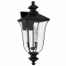 Farley 3-Light Matte Black Outdoor Wall Lantern