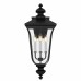 Farley 3-Light Matte Black Outdoor Wall Lantern