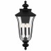 Farley 4-Light Matte Black Outdoor Wall Lantern