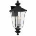 Farley 4-Light Matte Black Outdoor Wall Lantern