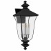 Farley 4-Light Matte Black Outdoor Wall Lantern