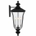 Farley 4-Light Matte Black Outdoor Wall Lantern