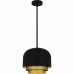 Frankie 3-Light Matte Black Pendant