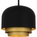 Frankie 3-Light Matte Black Pendant