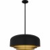 Frankie 4-Light Matte Black Pendant