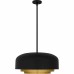Frankie 4-Light Matte Black Pendant