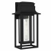 Garner 1-Light Matte Black Outdoor Wall Lantern