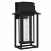 Garner 1-Light Matte Black Outdoor Wall Lantern