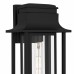 Garner 1-Light Matte Black Outdoor Wall Lantern