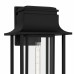 Garner 1-Light Matte Black Outdoor Wall Lantern