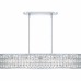 Gibson 5-Light Polished Chrome Linear Chandelier