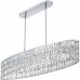 Gibson 5-Light Polished Chrome Linear Chandelier
