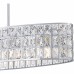 Gibson 5-Light Polished Chrome Linear Chandelier