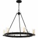 Gloucester 6-Light Matte Black Chandelier