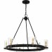 Gloucester 6-Light Matte Black Chandelier