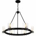 Gloucester 6-Light Matte Black Chandelier