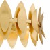 Hayley 6-Light Gold Leaf Pendant Light