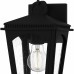 Huck 1-Light Earth Black Outdoor Wall Lantern