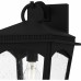 Huck 1-Light Earth Black Outdoor Wall Lantern