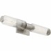 Hawes 2-Light Brushed Nickel Bath Light